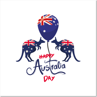 Australia day Posters and Art